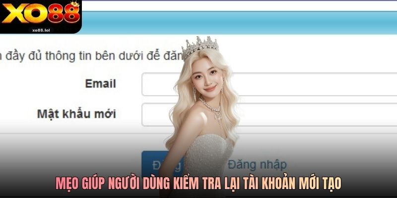 Đăng Ký Xo88 Trải Nghiệm Đặt Cược An Toàn, Uy Tín Số 1 3 Mẹo giúp người dùng kiểm tra lại tài khoản mới tạo